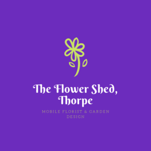 The flower shed logo