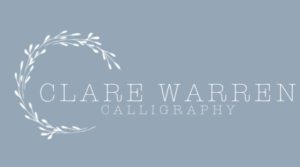 Clare Warren Calligraphy Logo