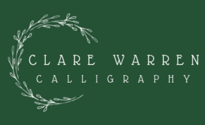 Clare Warren Calligraphy logo
