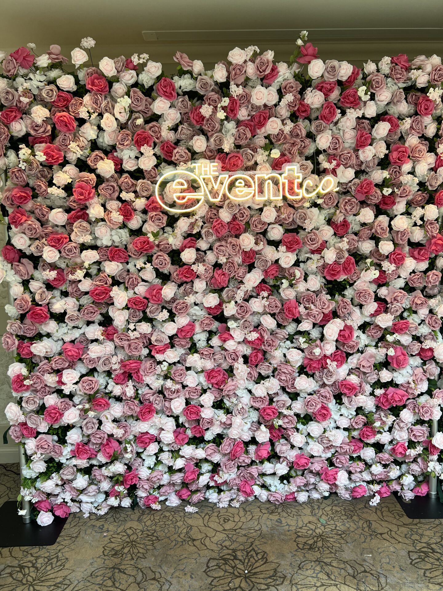 The Event Co Flower Wall 3 scaled